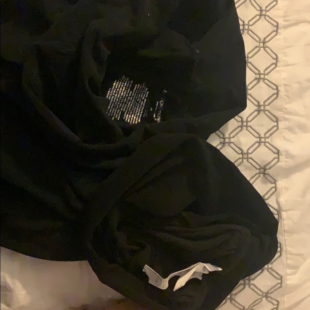 2 pairs black maternity leggings